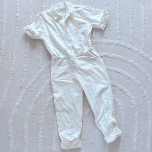 Roolee Off White Coveralls, Size M, Worn Once